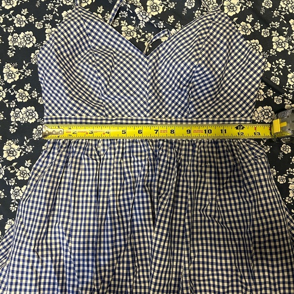 JCrew floor length gingham dress - Picture 11 of 13